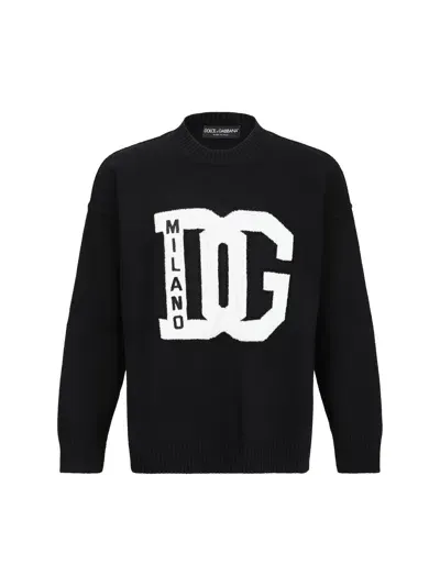 Dolce & Gabbana Sweater In Nero