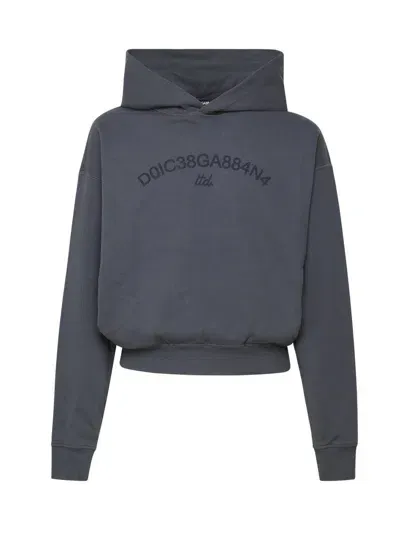 Dolce & Gabbana Sweatshirts In Grey