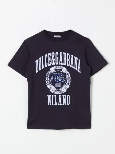 Dolce & Gabbana T-shirt  Kids Color Blue In Blau