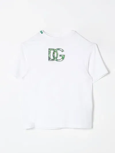 Dolce & Gabbana T-shirt  Kids Color White In Weiss