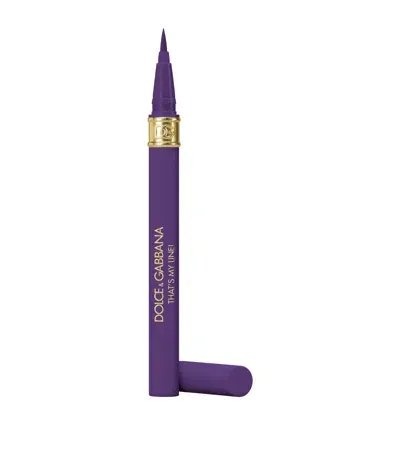 Dolce & Gabbana That's My Line! 24h Lasting Waterproof Eyeliner In White