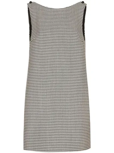 Dolce & Gabbana Virgin Wool Dress In Gray