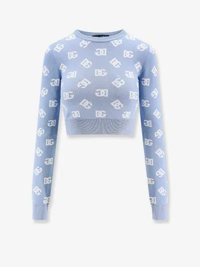 Dolce & Gabbana Sweater In Blue