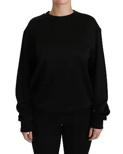 Pre-owned Dolce & Gabbana Wunderschoner Pullover Mit Rundhalsausschnitt - Sweaters - In Schwarz