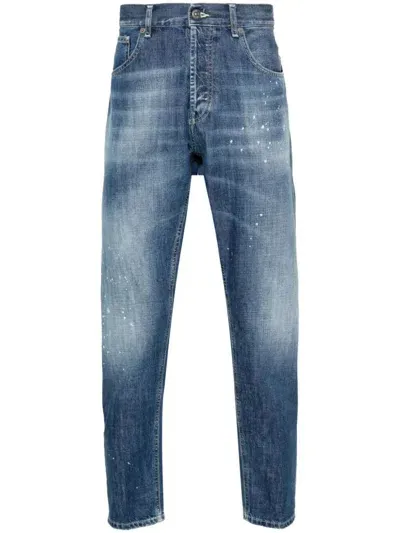 Dondup Tief Sitzende Dian Karottenjeans In Blue