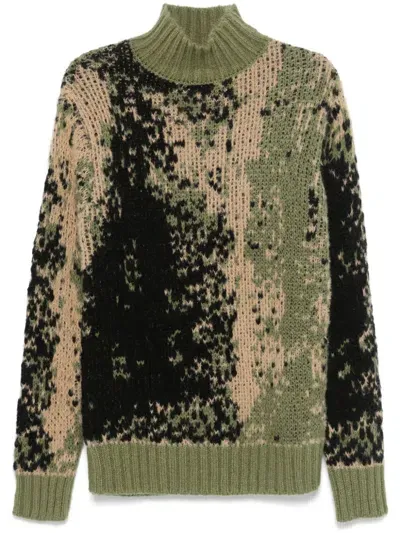 Dondup Dolcevita Sweater In Green