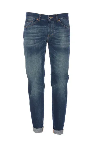 Dondup Skinny Denim Jeans In Blue