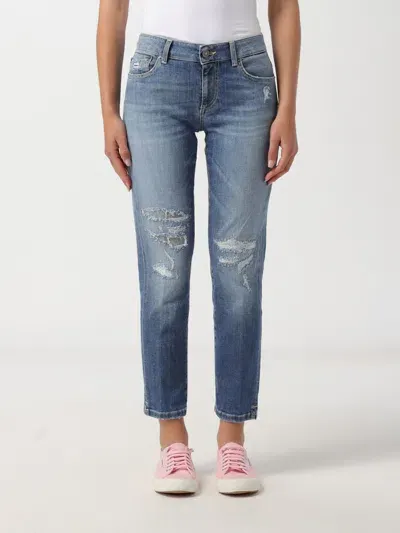 Dondup Jeans  Woman Color Blue