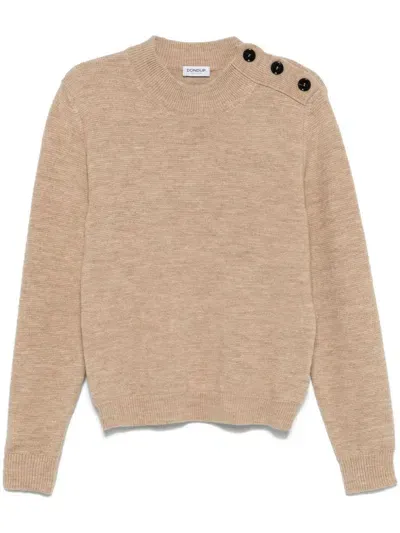 Dondup Knitted Sweater In 中性色