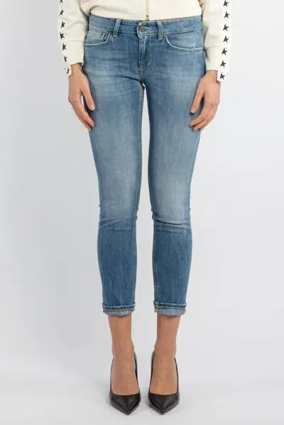 Dondup Slim Fit Jeans In Blue