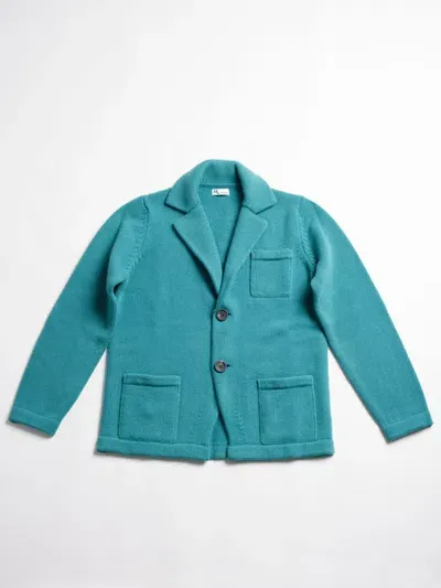 Doppiaa Aalviero Wool Jacket In Blue