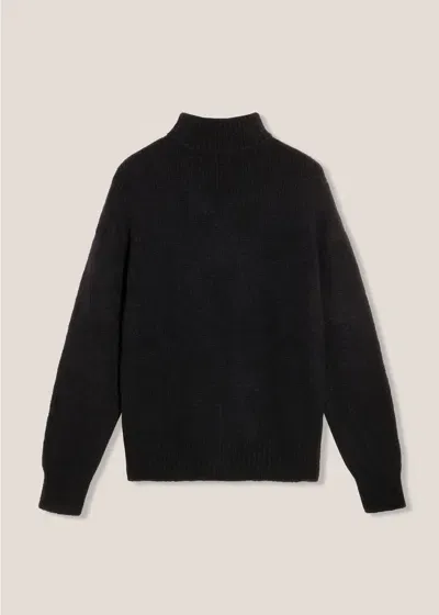 Doppiaa Aamintore Navy Blue Wool Turtleneck