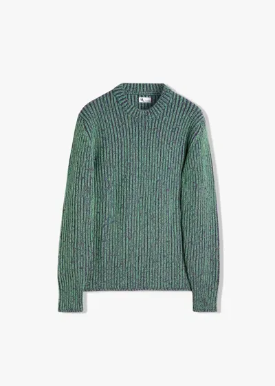 Doppiaa Aarenas Round-necked Sweater In Green