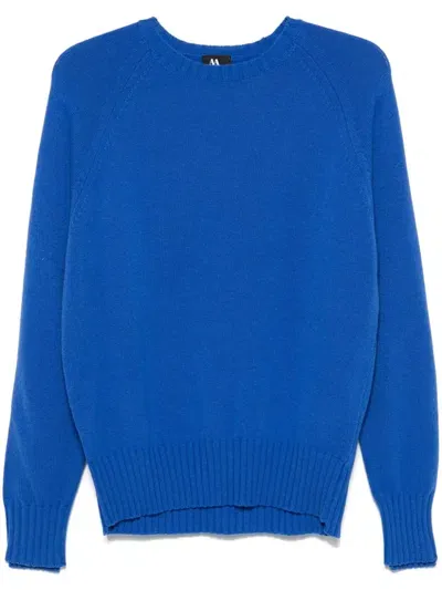 Doppiaa Crew-neck Sweater In Blau