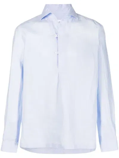 Doppiaa Piero Shirt In Blue