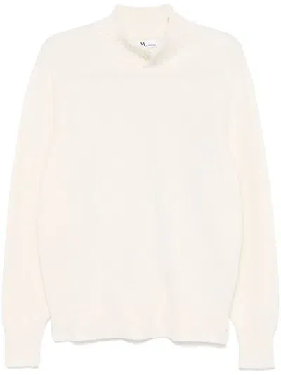 Doppiaa Roll-neck Sweater In Beige