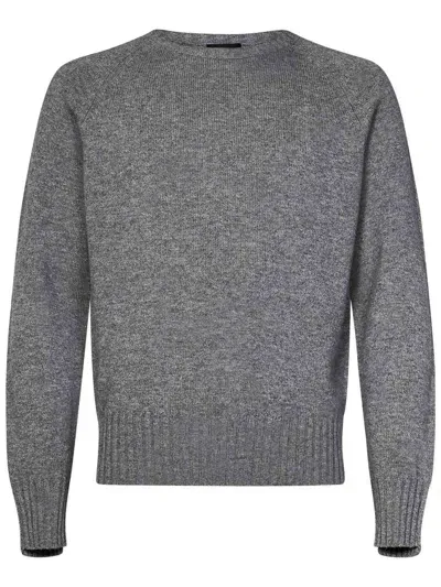 Doppiaa Sweaters In Grey