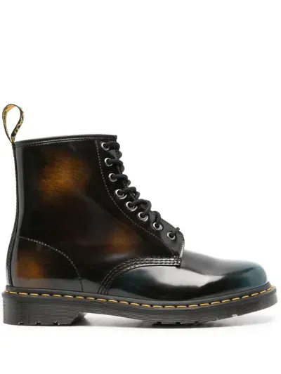 Dr. Martens' 1460 Brush Off Boots In Black