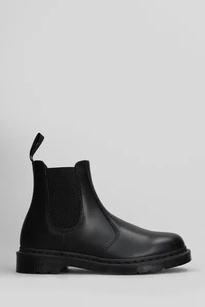 Dr. Martens' Dr. Martens 2976 Mono Combat Boots In Black