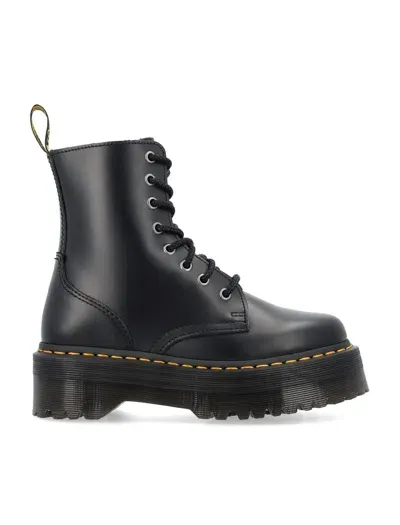 Dr. Martens' Jadon Platform Boots In Black