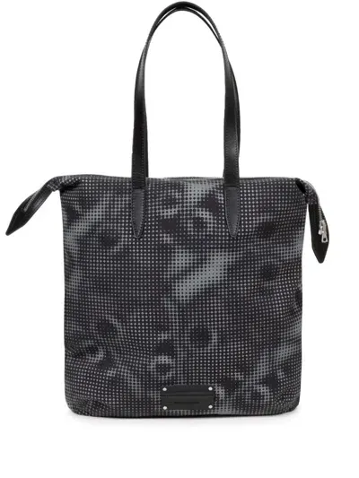 Dries Van Noten Abstract-print Tote Bag In Grey