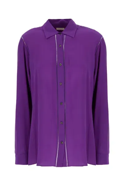 Dries Van Noten Camicia In Purple