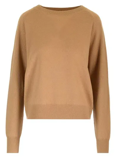 Dries Van Noten Cashmere Knit Sweater In Beige