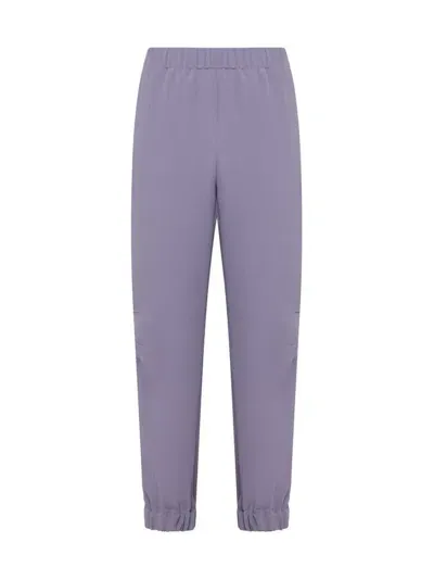 Dries Van Noten Elasticated Waistband Trousers In Purple