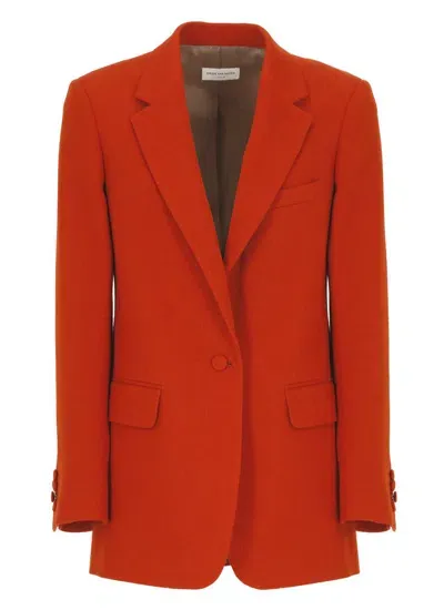 Dries Van Noten Jackets Orange