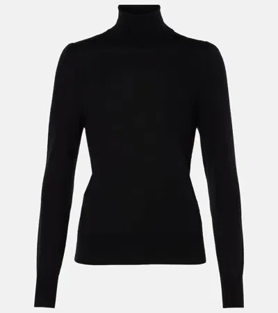 Dries Van Noten Wool Turtleneck Sweater In Black