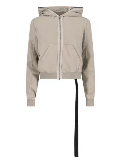 Drkshdw Porterville Zip Sweatshirt In Beige