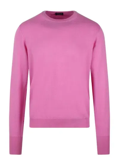 Drumohr Roundneck Sweater In Pink