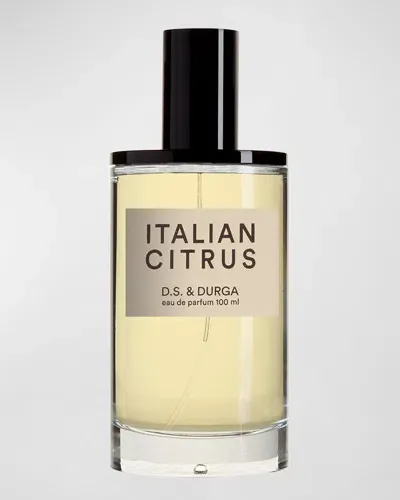 D.s. & Durga Italian Citrus Eau De Parfum, 3.4 Oz. In White