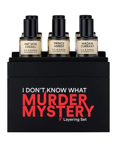 D.s. & Durga I Don't Know What Murder Mystery Layering Eau De Parfum Set, 6 X 0.3 Oz. In White