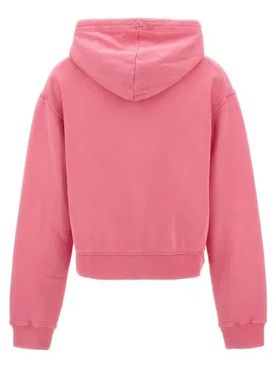 Dsquared2 Printed Hoodie In Pink