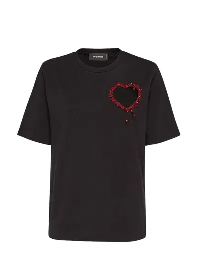 Dsquared2 T-shirts In Black