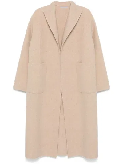 Dušan Virgin Wool Coat In Neutrals