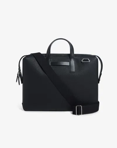 Dunhill 1893 Harness Single Document Case In Black