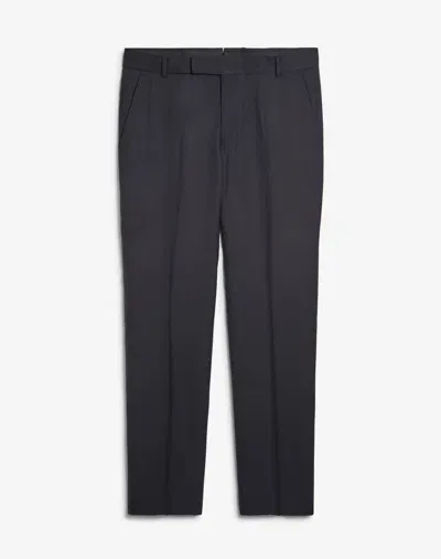 Dunhill Belgravia Super 150 Wool Trousers In Grey