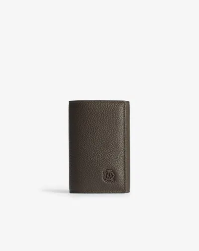 Dunhill Burlington Key Case In Brown