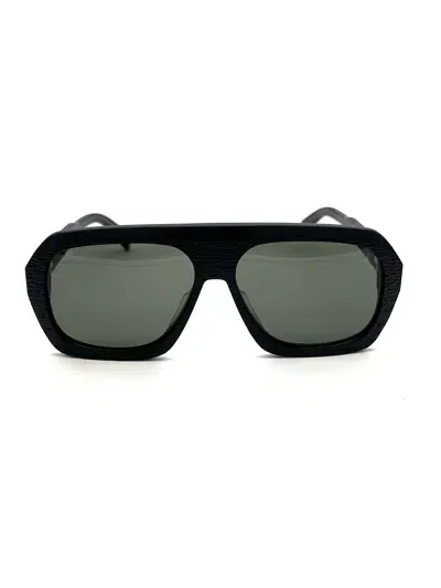 Dunhill Du0022s Sunglasses In Black Black Grey