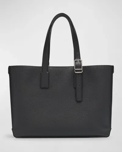 Dunhill Men's 1893 Harness East-west Tote Bag In Black