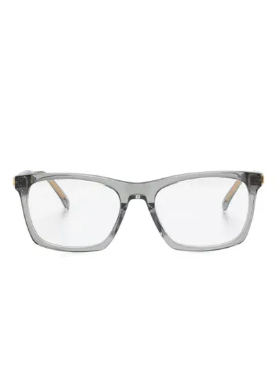 Dunhill Square-frame Glasses In Grey