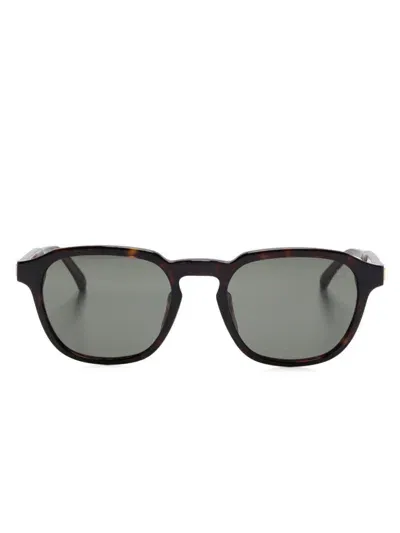 Dunhill Square-frame Sunglasses In Braun