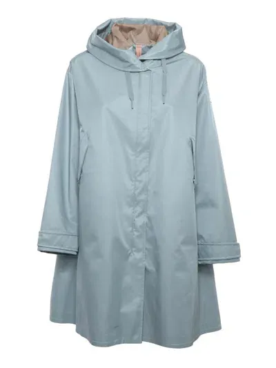 Duno Trench Azzurro Anita In Light Blue