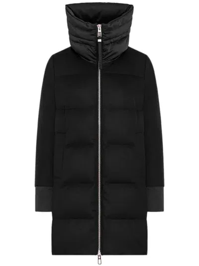 Duno Quilted Down Jacket Clothing In Black