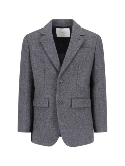 Dunst Single-breasted Blazer In Gray