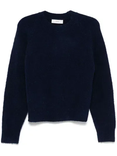 Dunst Wool Crewneck Sweater In Black