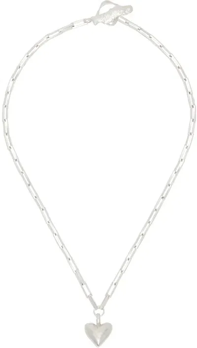 Dunton Ellerkamp Silver Daphne Necklace In Sterling Silver