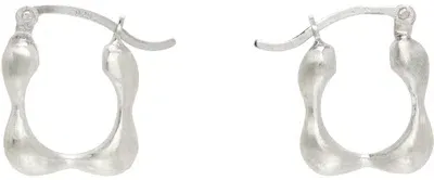 Dunton Ellerkamp Silver Owen Earrings In Sterling Silver